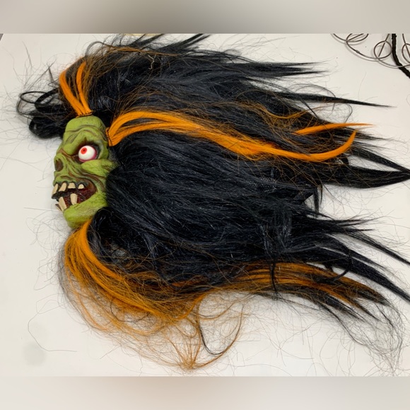 Y2K Vintage Adult One Size Rubber Shrunken Head Mask - Picture 5 of 16